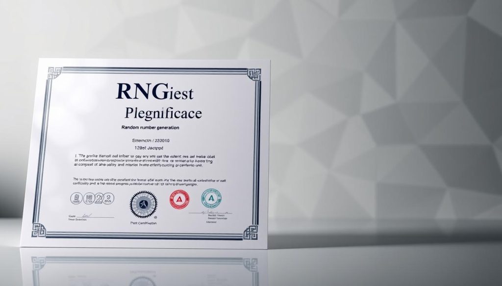 RNG certification